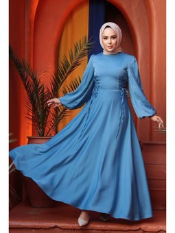 Balon Kol Mavi Saten 61501m