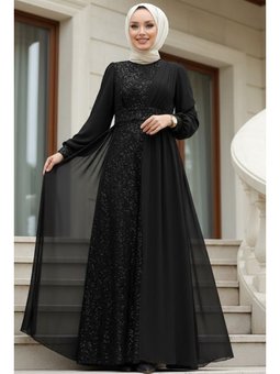 Pul Payetli Siyah 5408s