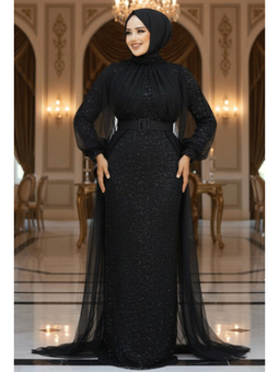 Pul Payetli Siyah 5441s