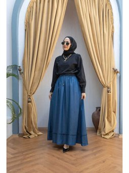 Tensel Etek Koyu Mavi