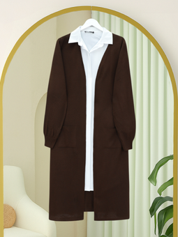 Cepli Uzun K. Kahve Hırka