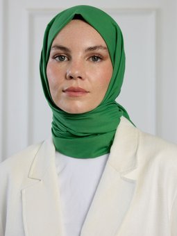 Pure Pamuk Yeşil Şal