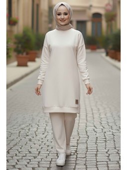 Armalı Vortex İkili Takım Krem