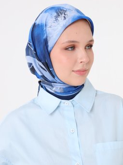 Eşarp Çok Renkli Kraş Kumaş