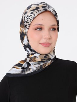 Eşarp Çok Renkli Kraş Kumaş