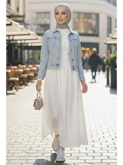 Basic Cepli Kot Mavi Ceket