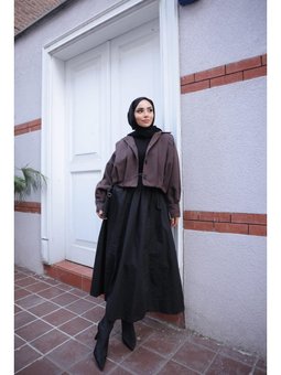 Bomber Kahverengi Ceket