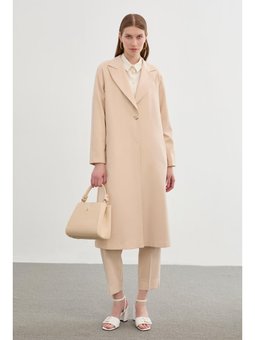 Kruvaze Yaka Bej Giy Çık K