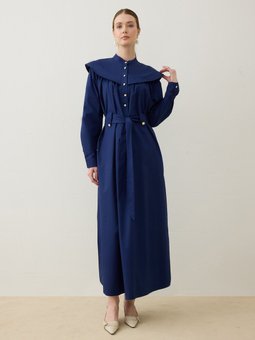 - Exclusive Elbise Lacivert