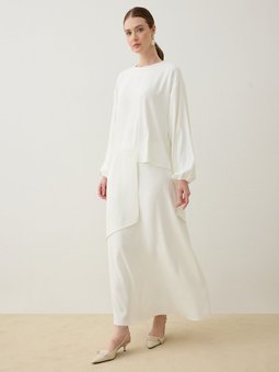 Bluz / Exclusive Gömlek Ekru F1 Rs