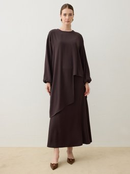 Bluz / Exclusive Gömlek Kahverengi F1 Rs