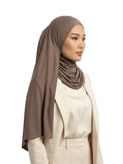 Pratik Penye Çikolata Şal,ps
