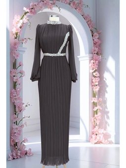 Sima Abiye Elbise Antrasit