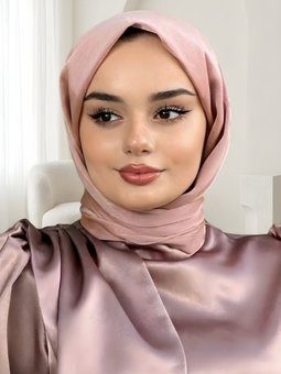 Kahverengi Gülkurusu Abiye Şal