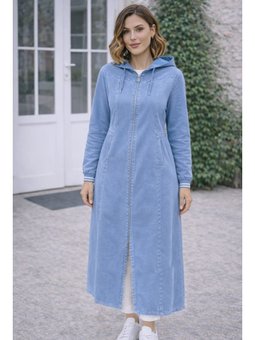 Beli Lastikli Spor Kot Lacivert Mavi Kap