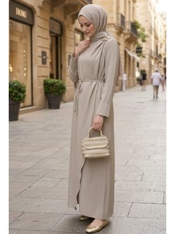 Sueda Tokalı Taş Elbise