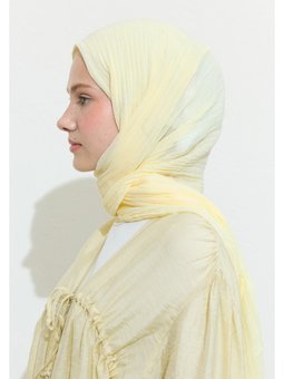 Pamuklu Keten Şal Butter