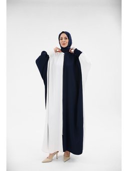 Yarasa Abaya & Lacivert Ekru