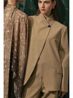 Mılanda Blazer Camel Ceket