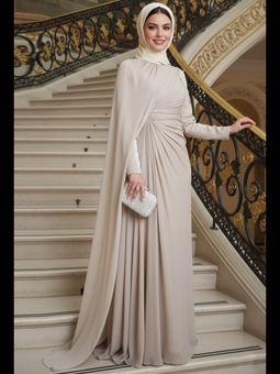 Pelerin Detaylı Bej 52142bej