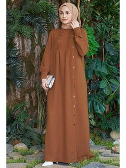 Berlin Yandan Düğmeli Ferace Taba