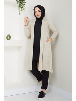 Cepli Salaş Hırka Acıkahve