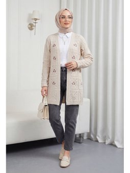 Ajurlu Nakışlı Taş Hırka