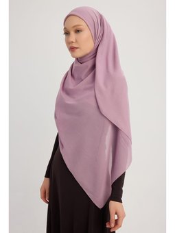 Büyük Şifon Gül Kurusu Eşarp