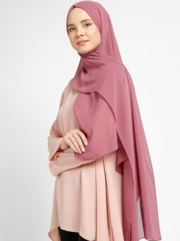 Halima Şifon Gül Kurusu Şal