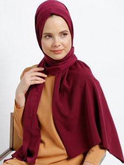 Krinkıl Medine İpeği Vişne Şal
