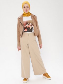 Bol Paça Taş Pantolon