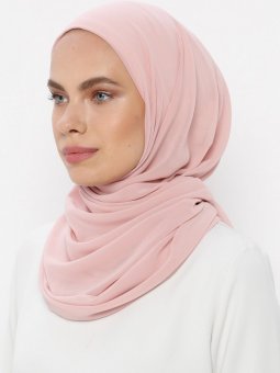 Boneli Şifon Pudra Şal