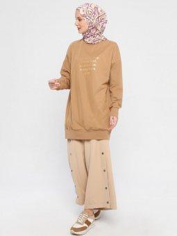 Bol Paça Taş Pantolon