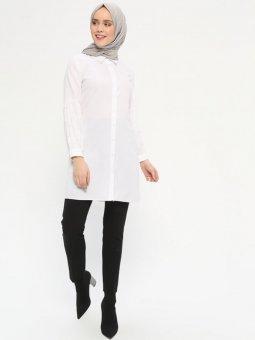 Boru Paça Siyah Pantolon