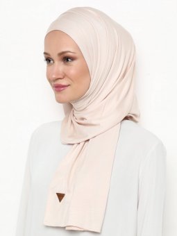 Penye Açık Bej Şal