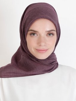 Pano Pamuk Mürdüm Eşarp